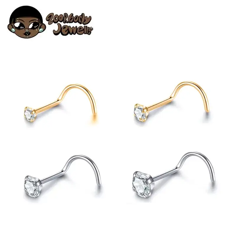 Zoor Body Jewelry - 10 pz Titanio 18G 20G Piercing