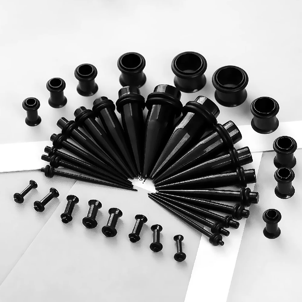 Body Jewelry Changing Kit - 36 pz/lotto In Acciaio Inox Orecchio