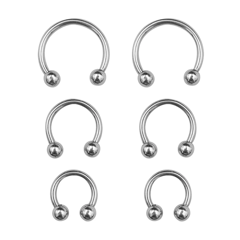 Body Jewelry Changing Kit - 6 pz/set anello al naso in