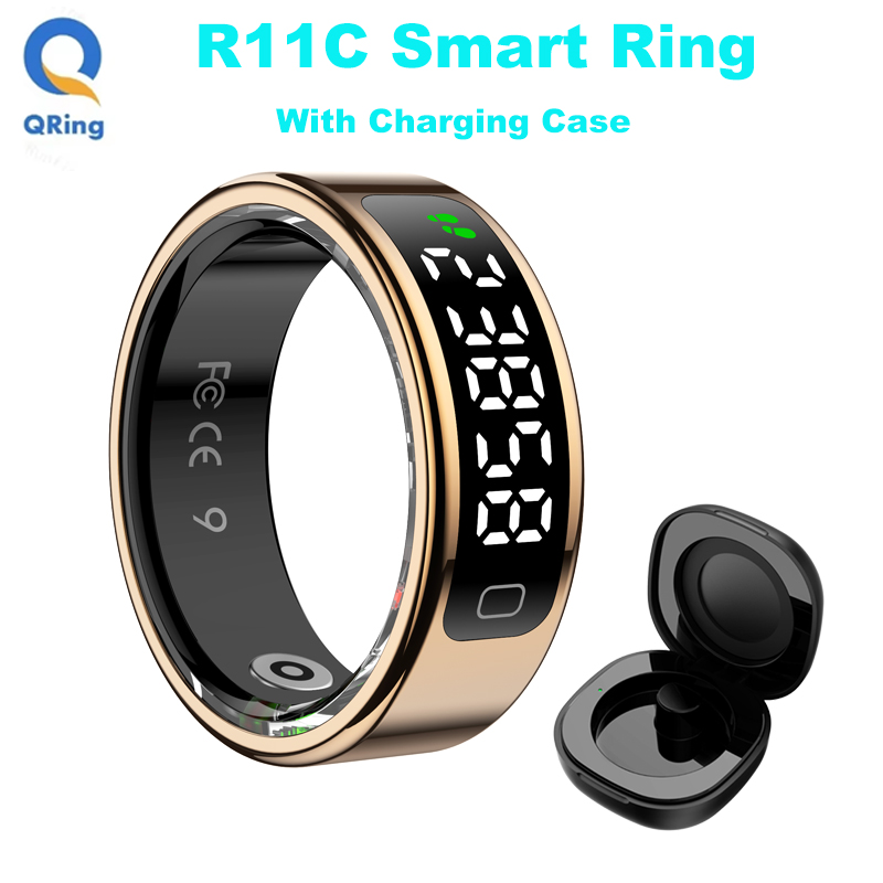 Daith Heart Ring - AMZMAX R11C Schermo di visualizzazione Smart