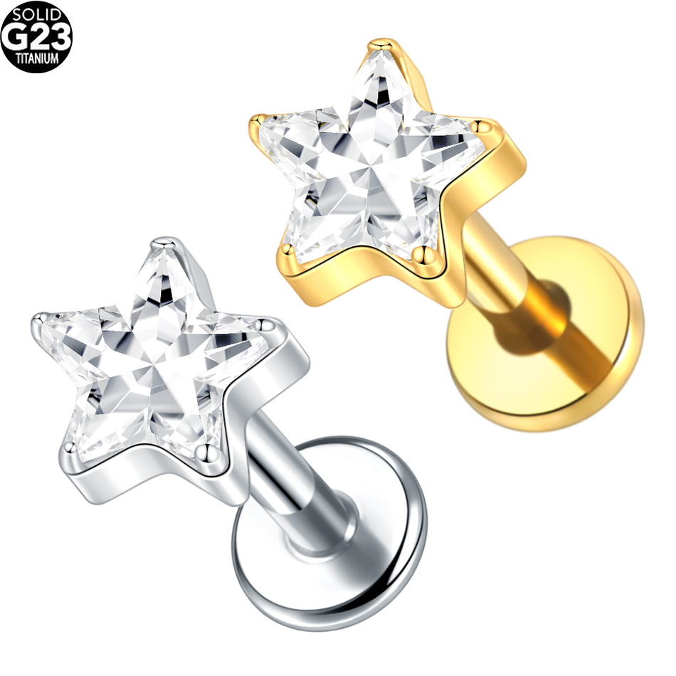 1/5 pezzi G23 titanio cartilag - Zoor Body Jewelry recensione e prezzo