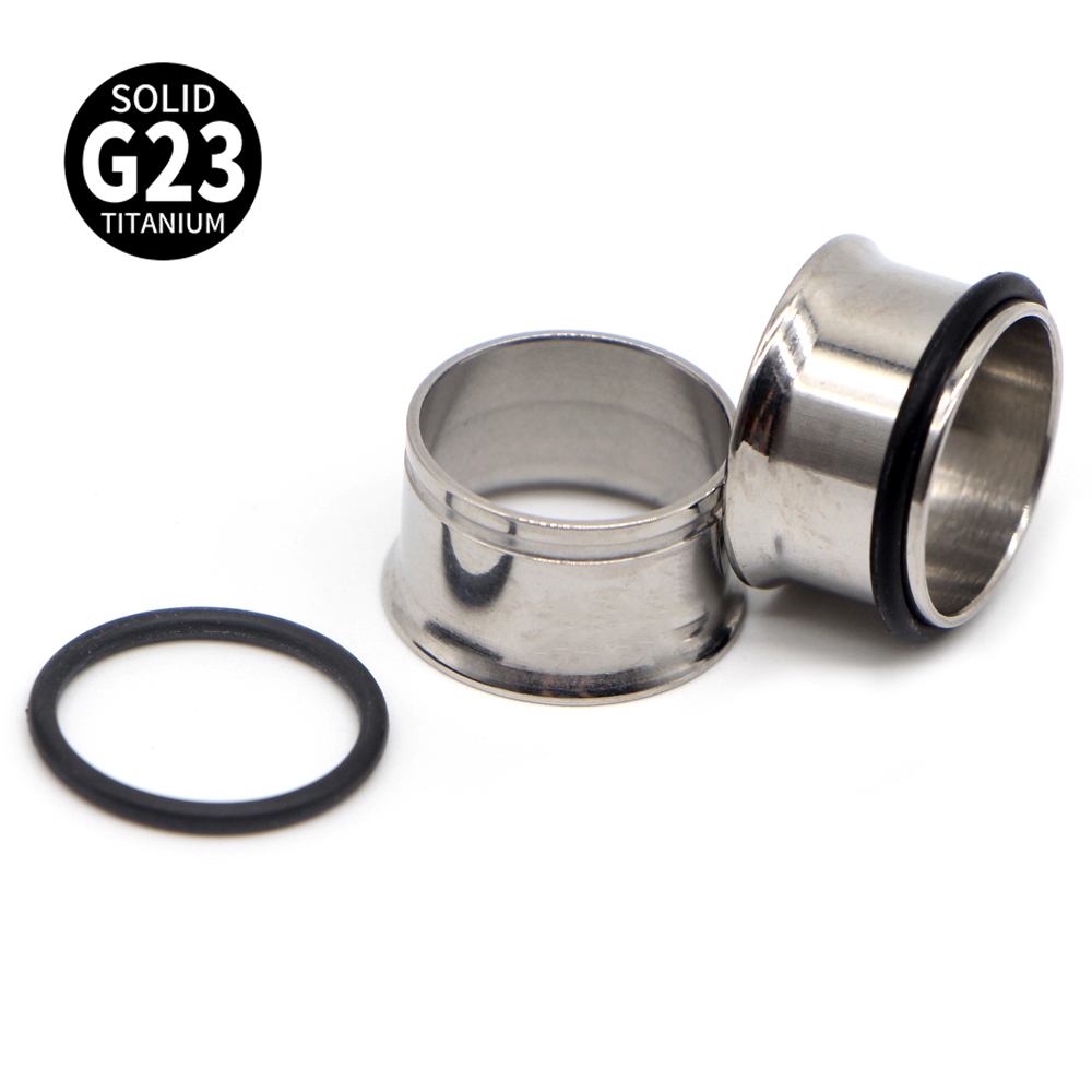 1 paio G23 titanio singolo sva - Body Jewelry Ear Gauges recensione e prezzo