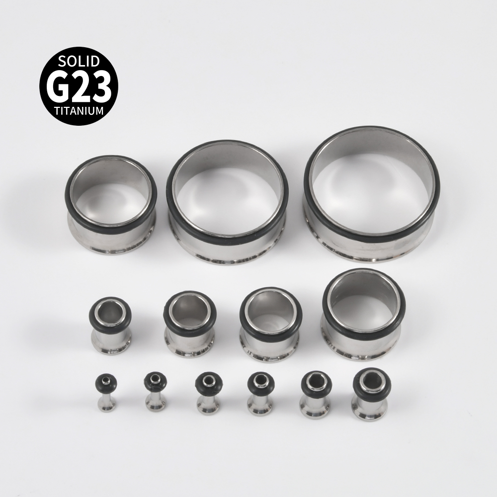 1 paio G23 titanio singolo sva - Body Jewelry Ear Gauges recensione e prezzo
