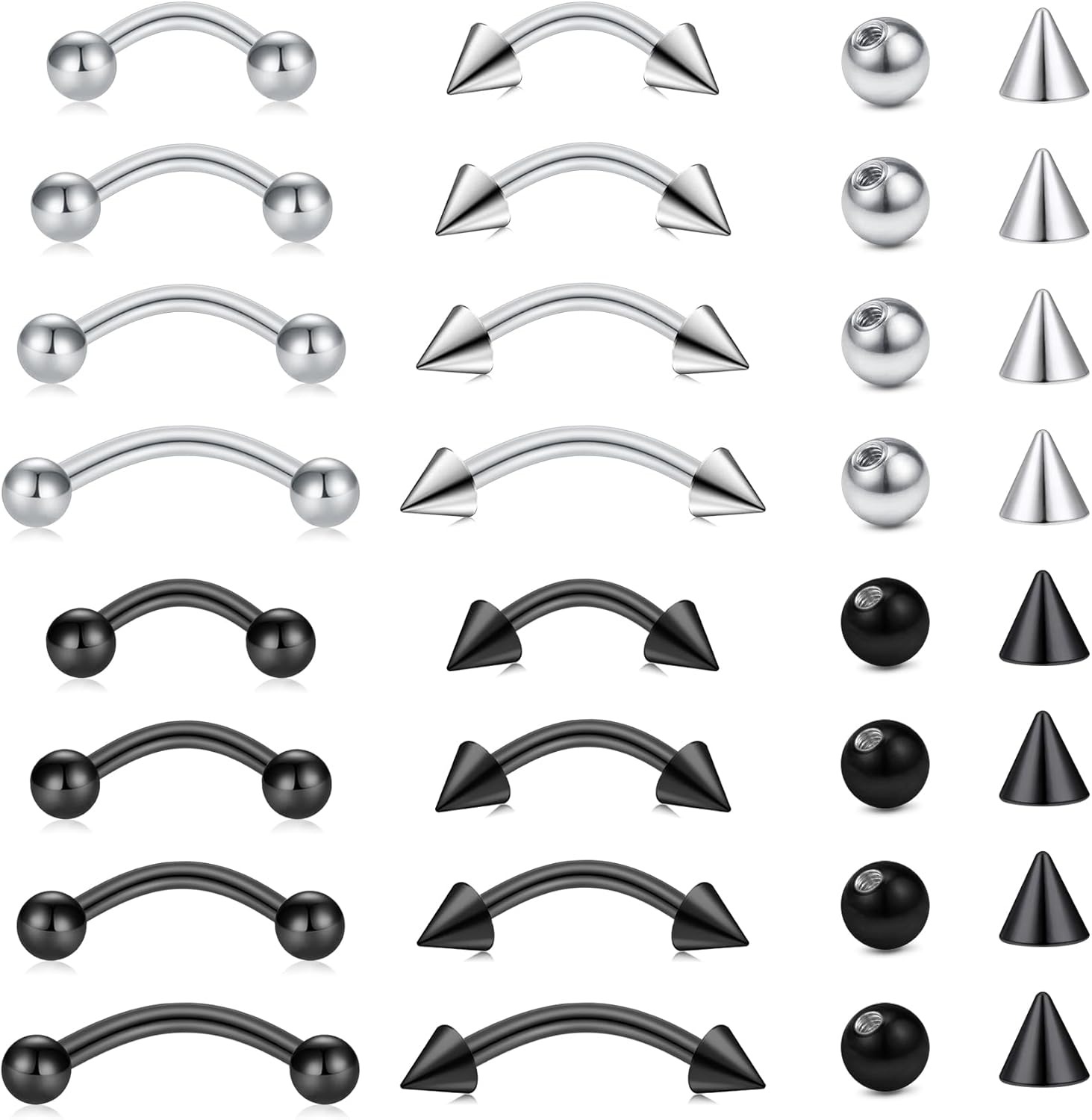 Set da 32 pz. in Acciaio Chiru - Body Jewelry Changing Kit recensione e prezzo