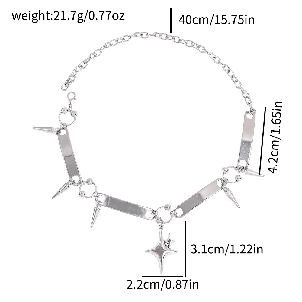 Collana girocollo punk con ste - Daith Heart Ring recensione e prezzo