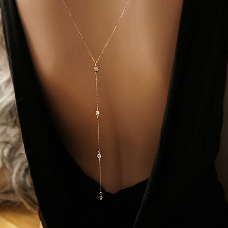 Nuovo strass da donna sexy col - Body Chain Jewelry recensione e prezzo