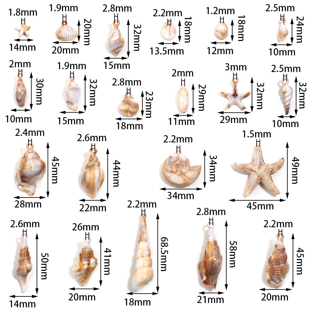 10-100 Pezzi Ciondoli in Acril - Body Jewelry Beach recensione e prezzo
