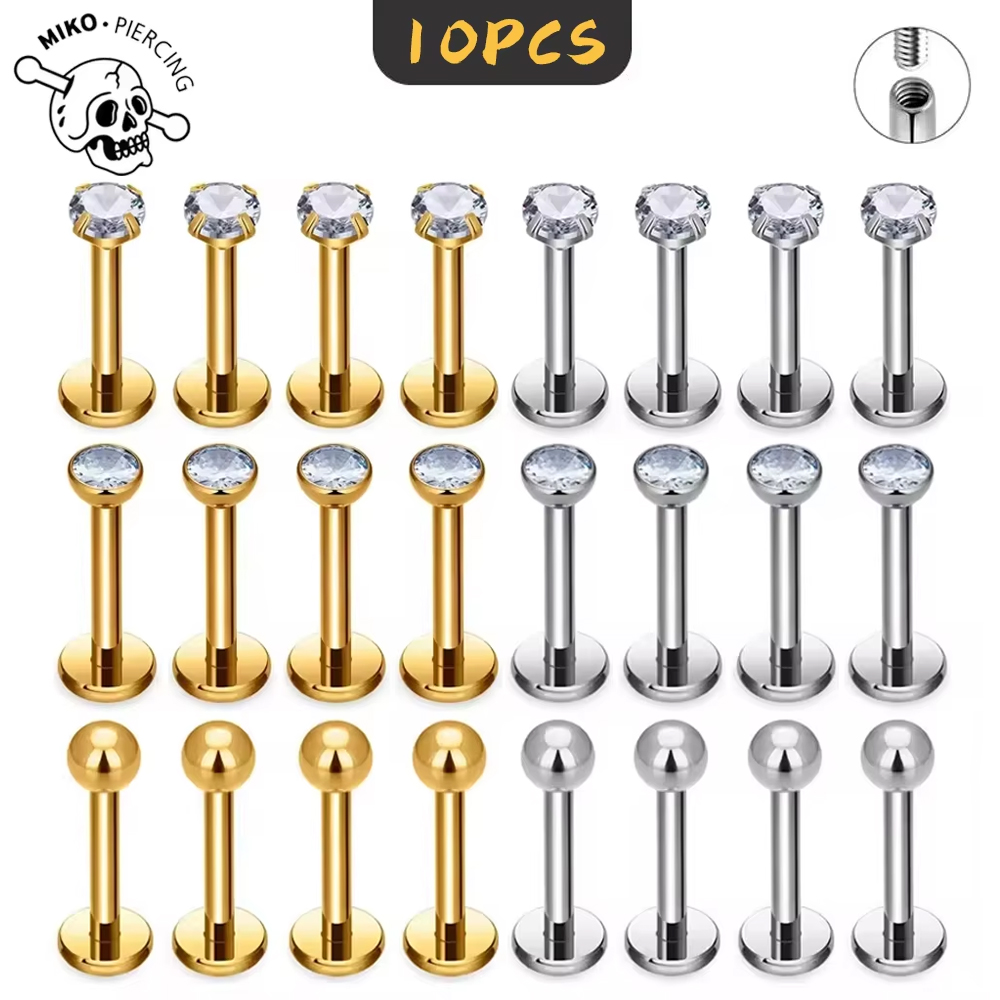 10 Pezzi Gioielli per Piercing - Zoor Body Jewelry recensione e prezzo