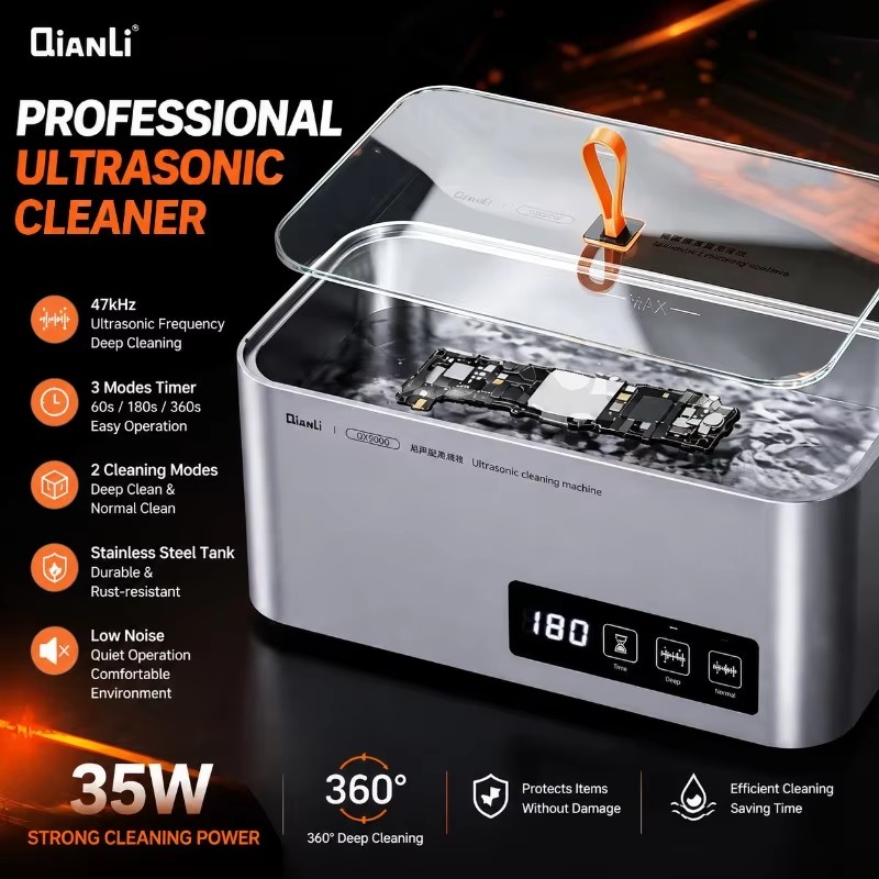 QIANLI QX9000 Pulitore a Ultra - Body Jewelry Cleaner recensione e prezzo