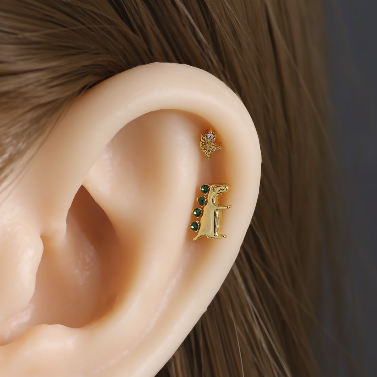 Un simpatico dinosauro labbro  - Body Jewelry Changing Kit recensione e prezzo