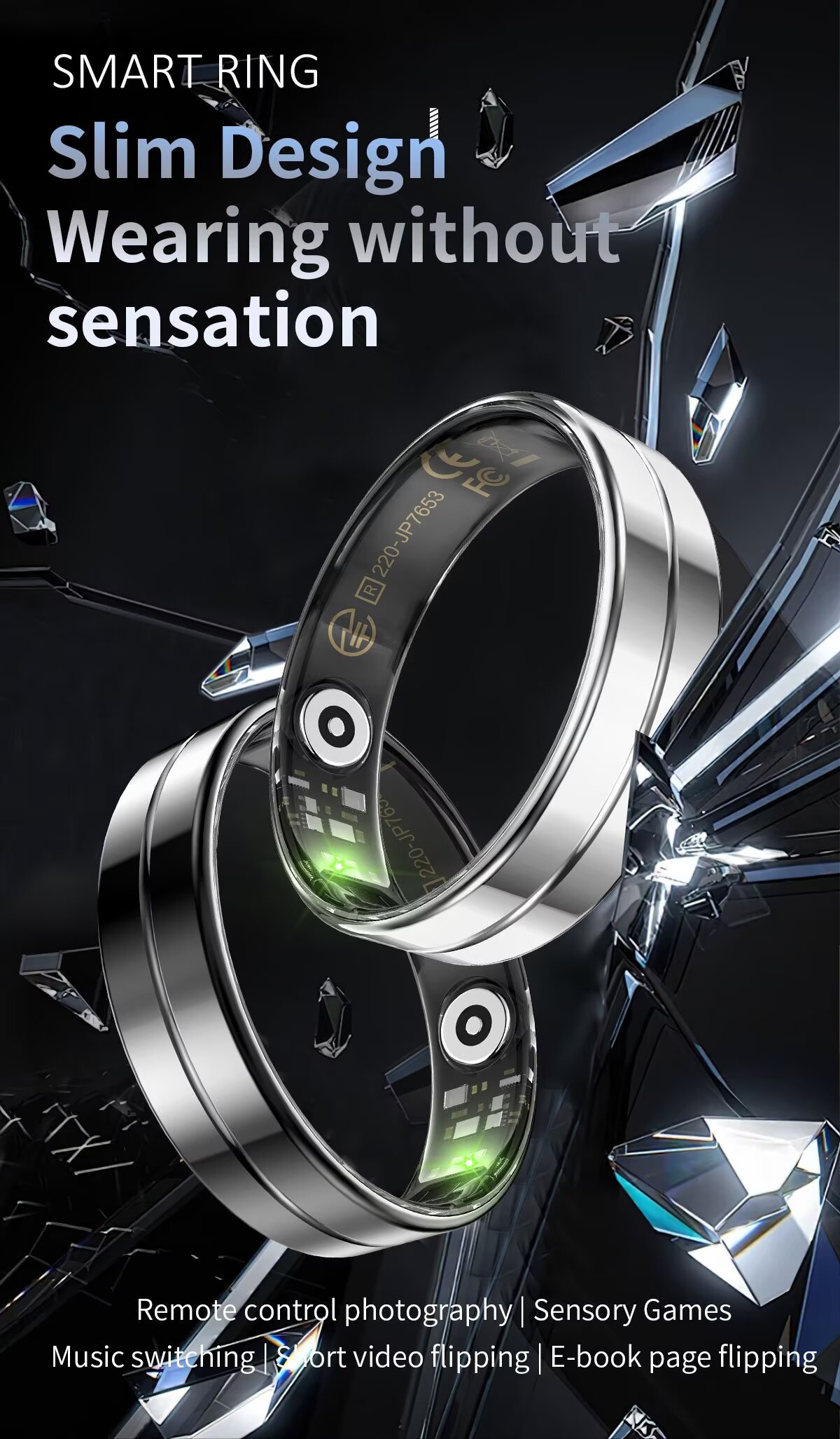 Anello Smart 2026 per Uomo e D - Daith Heart Ring recensione e prezzo