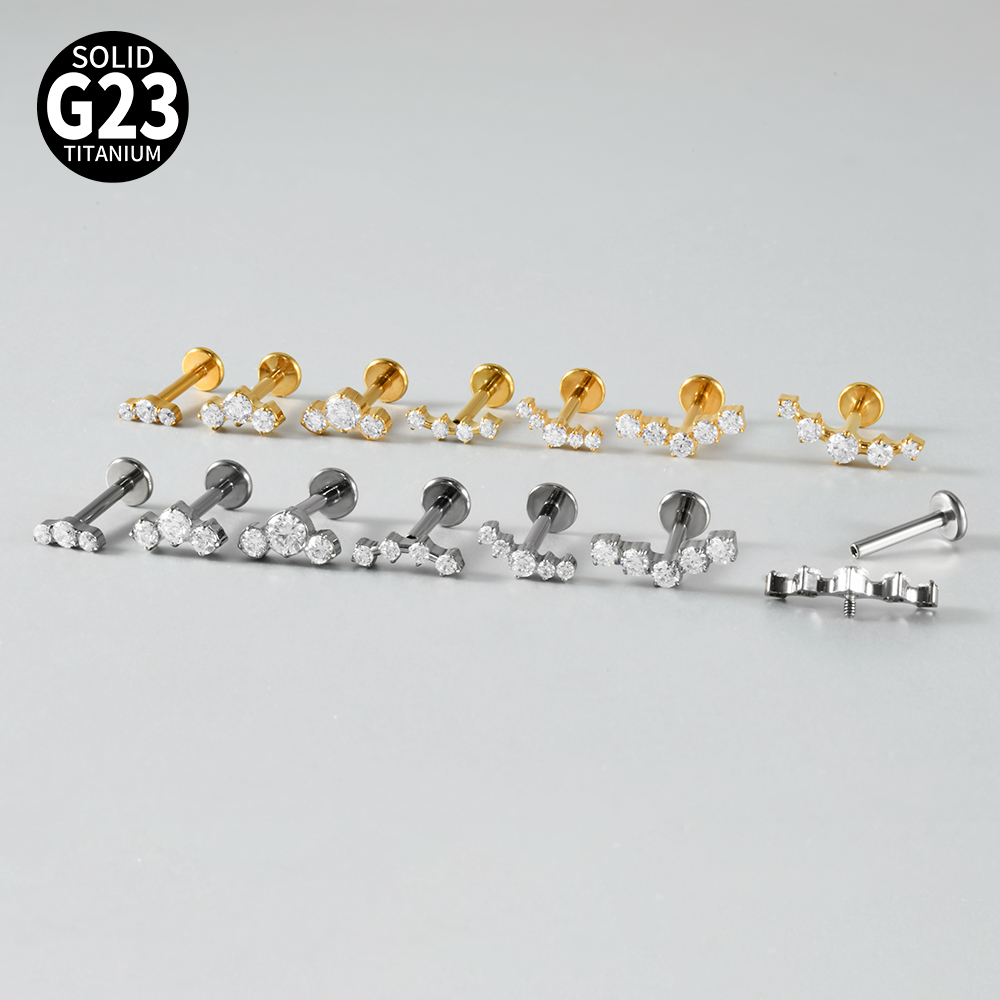1 Pezzo Piercing Labret e per  - Zoor Body Jewelry recensione e prezzo