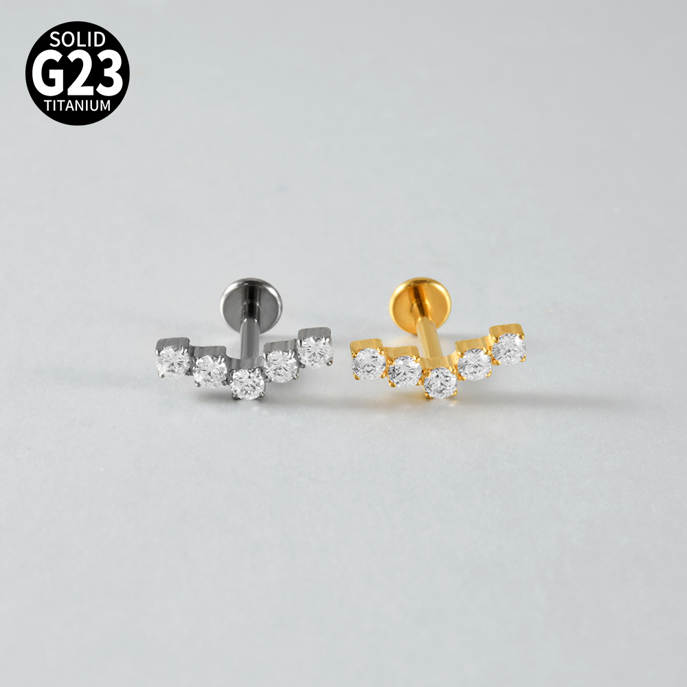 1 Pezzo Piercing Labret e per  - Zoor Body Jewelry recensione e prezzo