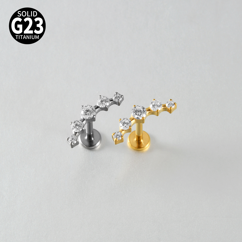 1 Pezzo Piercing Labret e per  - Zoor Body Jewelry recensione e prezzo