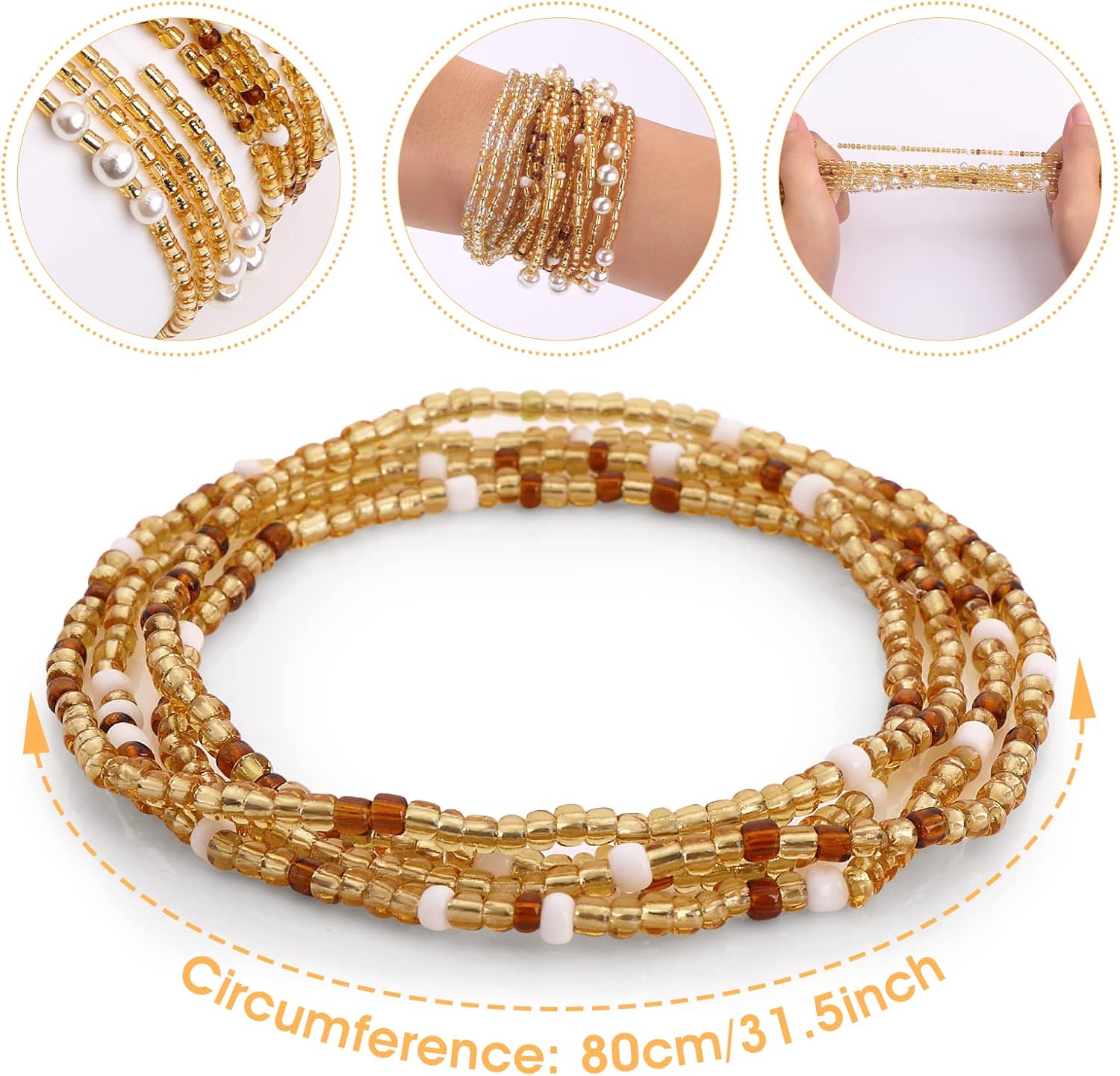 Perline da Vita per Donne, Cat - Body Jewelry Waist Chains recensione e prezzo