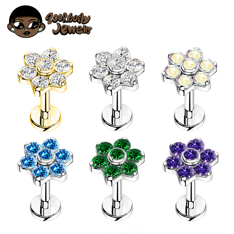 ASTM F136 Fiore di titanio Pen - Zoor Body Jewelry recensione e prezzo
