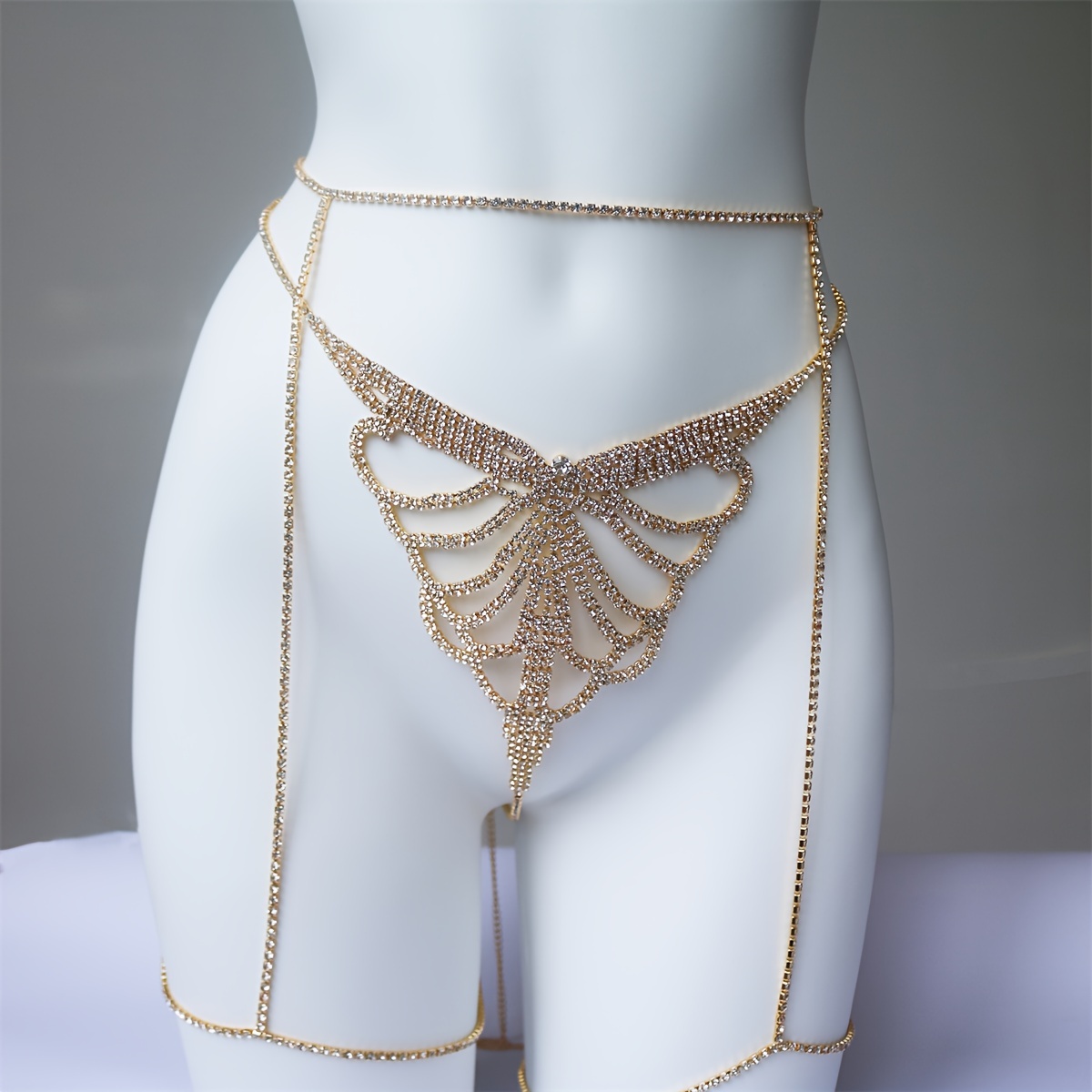 Multi strato strass scintillan - Body Chain Jewelry recensione e prezzo