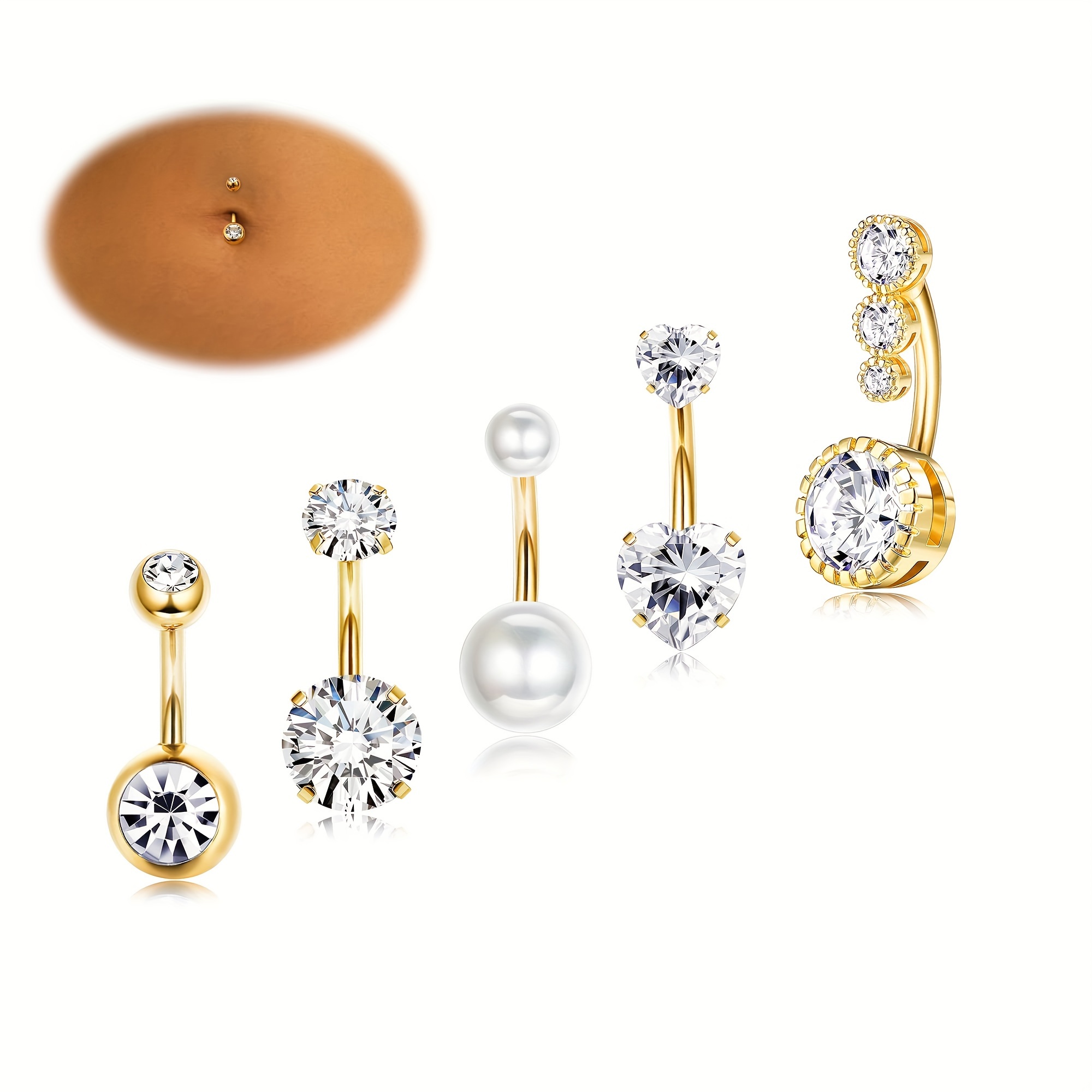 Elegante set di anelli per omb - Body Jewelry Changing Kit recensione e prezzo