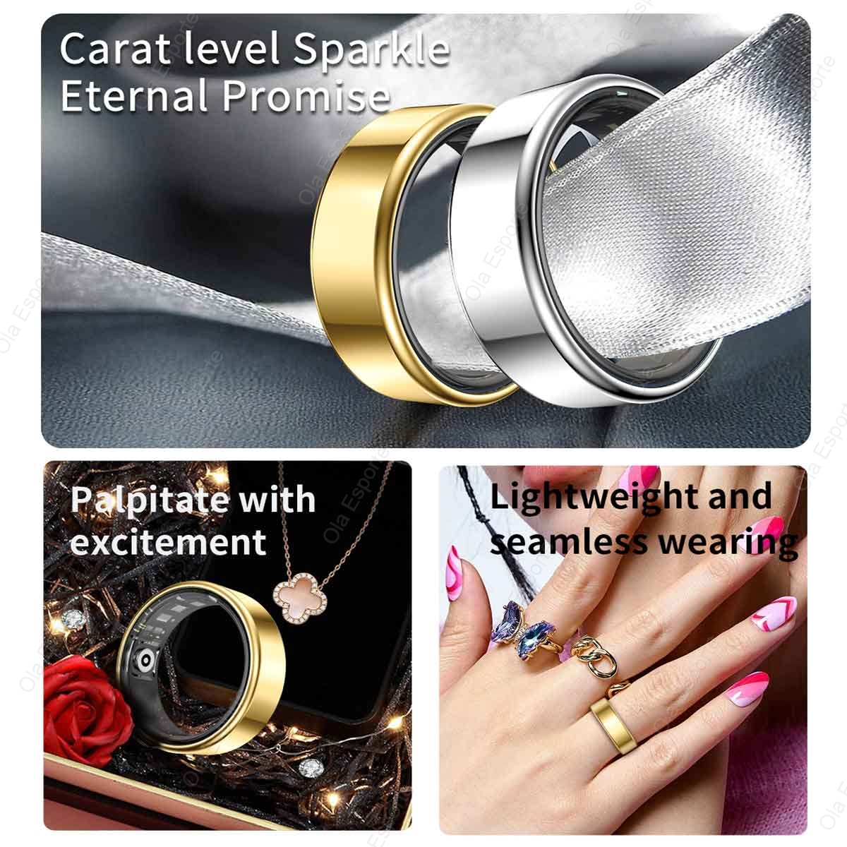 Anello Intelligente in Lega di - Daith Heart Ring recensione e prezzo
