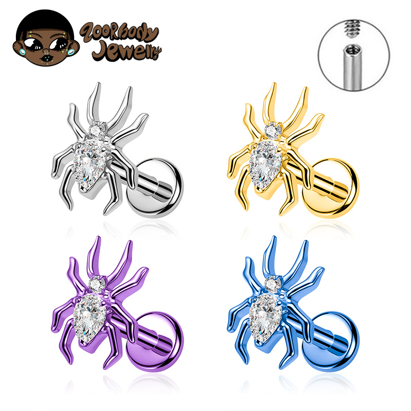 ASTM F136 Titanio 16G 18G Spid - Zoor Body Jewelry recensione e prezzo